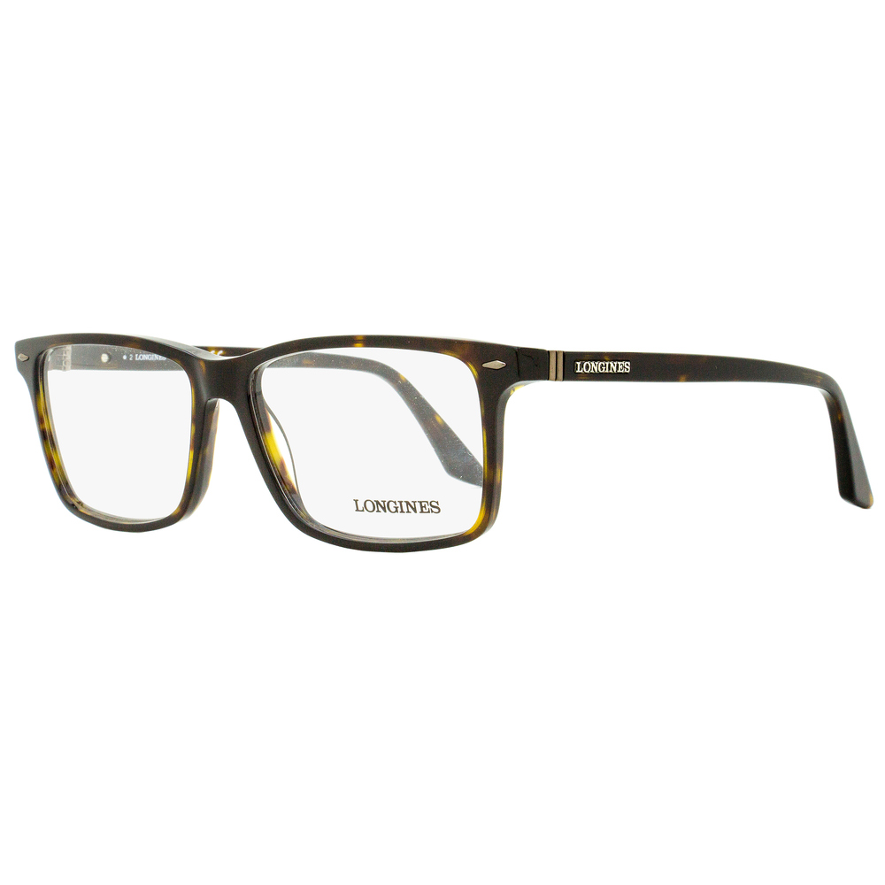 Longines Rectangular Eyeglasses LG5032 052 Dark Havana 57mm